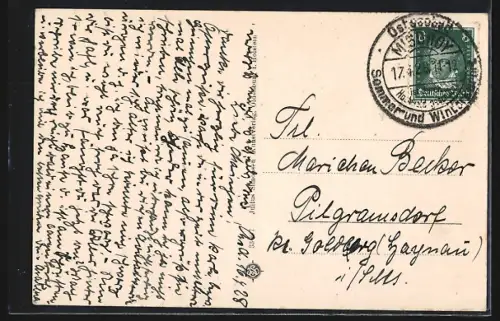 AK Misdroy, Strand von der Seebrücke aus gesehen