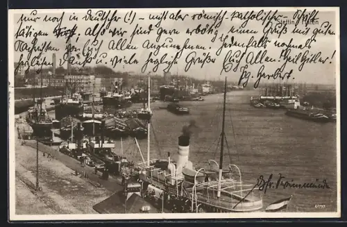 AK Stettin, Hafenpartie