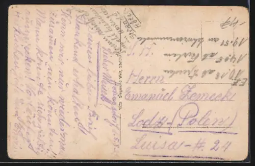 AK Swinemünde, Strand am Familienbad