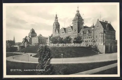 AK Stettin, Hakenterrasse