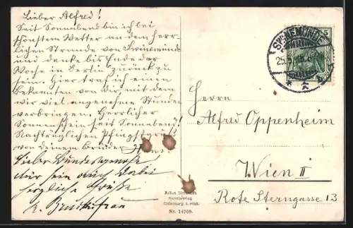 AK Swinemünde, Promenade und Strand aus der Vogelschau