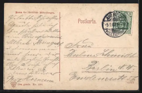 AK Osternothafen-Swinemünde, Segelschiffe am Strande