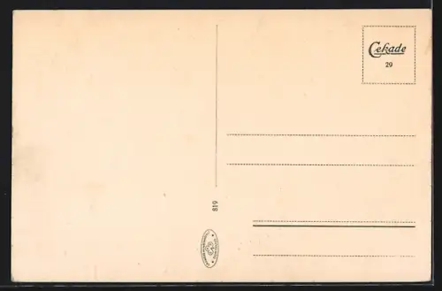 AK Misdroy, Segelschiffe am Strand