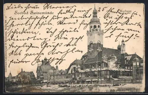 AK Swinemünde, Kurhaus