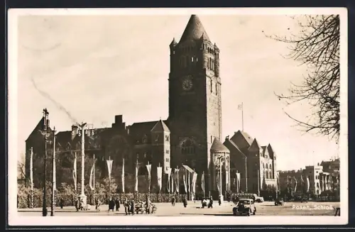 AK Posen / Poznan, Partie am Schloss