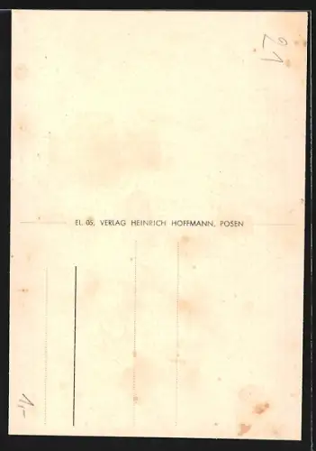 AK Elbing / Elblag, Legebrücke & Marienkirche