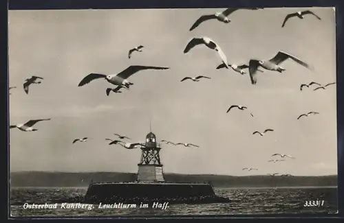 AK Kahlberg, Leuchtturm im Haff