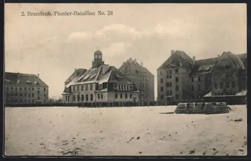 AK Küstrin, 2. Brandenburgisches Pionier-Bataillon No. 28