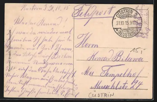 AK Küstrin, 2. Brandenburgisches Pionier-Bataillon No. 28