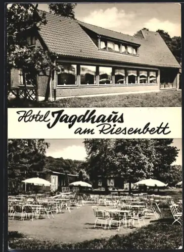 AK Dassendorf /Hamburg, Hotel Jagdhaus am Riesenbett, Bes. Rudolf Berodt