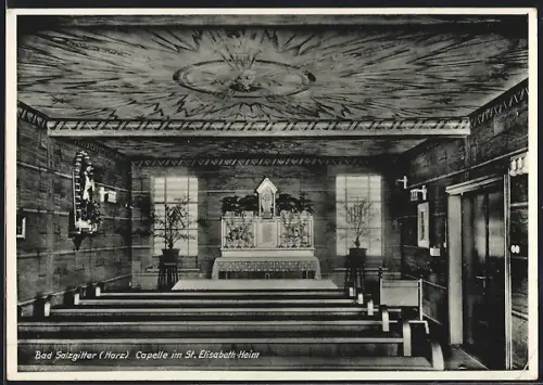 AK Bad Salzgitter /Harz, Capelle im St. Elisabeth-Heim