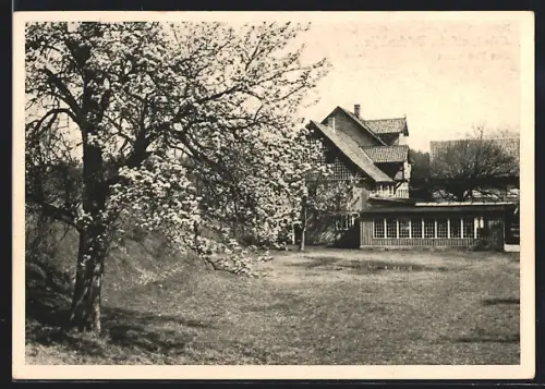 AK Vienenburg, Schullandheim Teichmühle und Gartenanlage