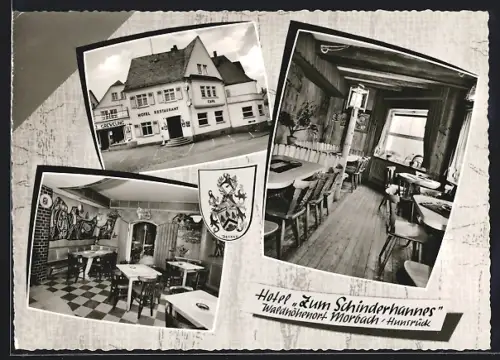 AK Morbach /Hunsrück, Hotel Restaurant Zum Schinderhannes, Inh. Albert Decker