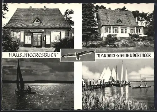 AK Mardorf /Steinhuder Meer, Hotel Haus Meeresblick, Inh. Ursula Dorn