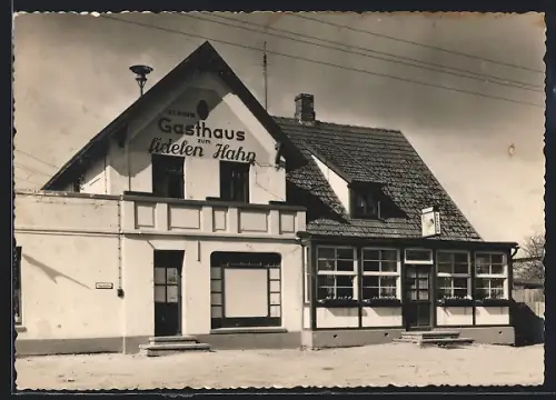 Foto-AK Kühlungsborn, Gasthaus zum fidelen Hahn