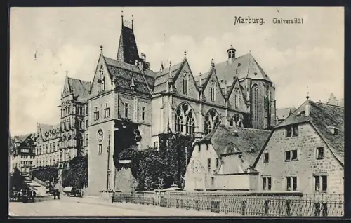 AK Marburg, Totalansicht der Universität