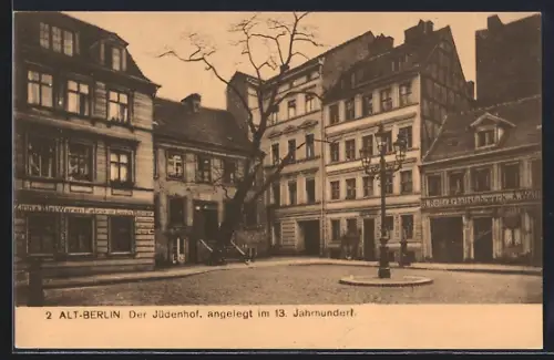 AK Berlin, Der Jüdenhof, Alt-Berlin