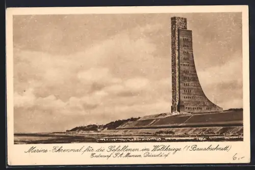 AK Laboe, Marine-Ehrenmal für die Gefallenen im Weltkrieg