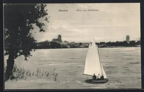 AK Parchim, Segelboot auf dem Wockersee