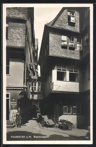 AK Alt-Frankfurt, Rapunzelgasse, Altstadt