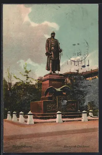 AK Magdeburg, Bismarck-Denkmal
