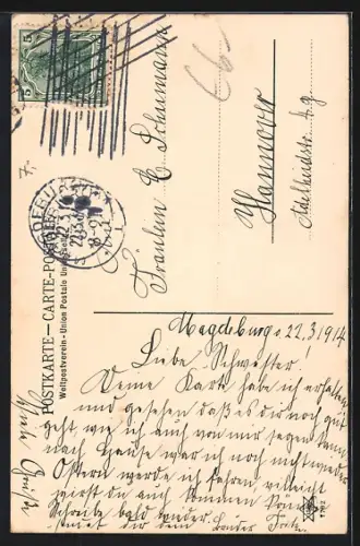 AK Magdeburg, Bismarck-Denkmal