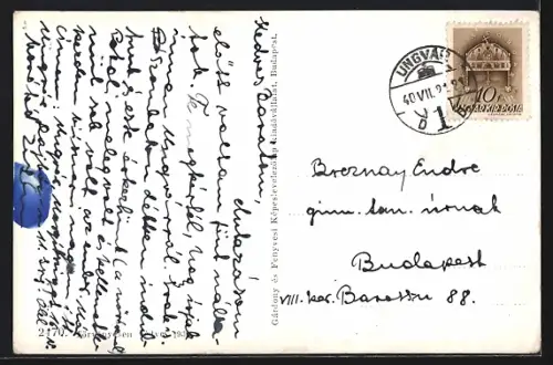 AK Ungvar, Kormanyzosagi palota