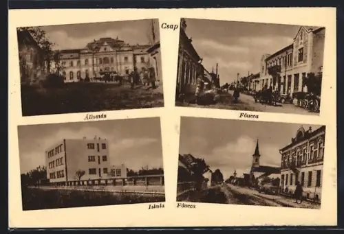 AK Csap, Allomás, Föucca, Iskola