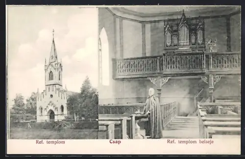 AK Csap, Ref. templom, Ref. templom belseje