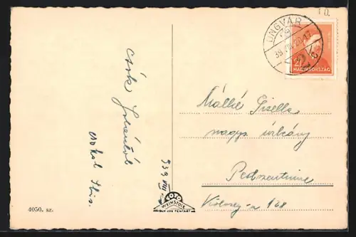 AK Ungvár, M. kir Postahivatal