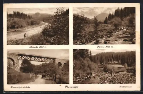 AK Havasalja, Hoverla, Pietros, Kozmescsek