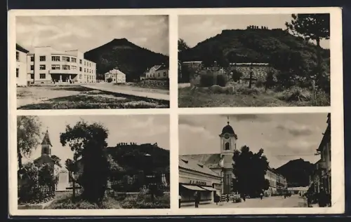 AK Huszt, Kapelle, Strassenpartie, Ortspartie