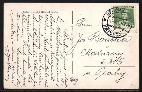 AK Uzhorod, Celkový pohled Uzhorod látképe