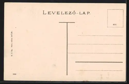 AK Huszt, Köszeg utcai részlet
