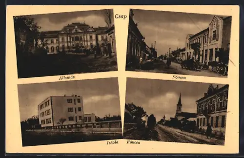 AK Csap, Allomás, Föucca, Iskola