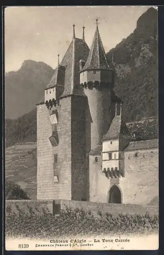 AK Aigle, Château d`Aigle, La Tour Carrée