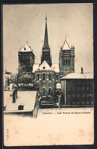 AK Genève, Les Tours de Saint-Pierre