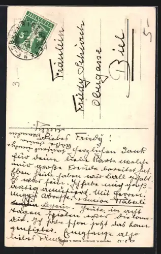 AK Genève, Monument du Général Dufour