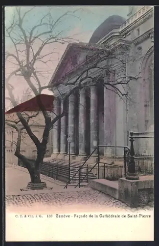 AK Genève, Facade de la Cathédrale de Saint-Pierre
