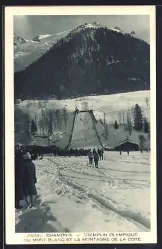 AK Chamonix, Tremplin Olympique du Mont Blanc et la Montagne de la Cote