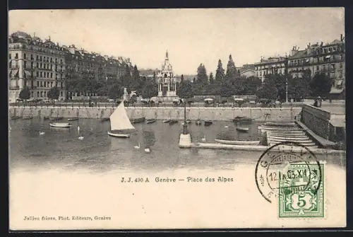 AK Genève, Place des Alpes