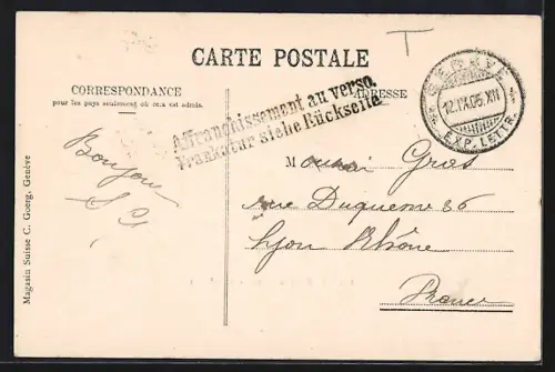 AK Genève, Place des Alpes