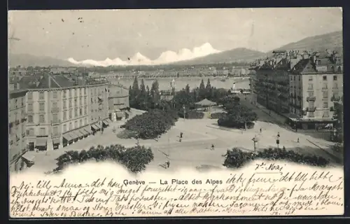 AK Genève, La Place des Alpes