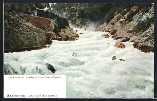 AK Zermatt, Les Rapides de la Viege, Ligne Viege
