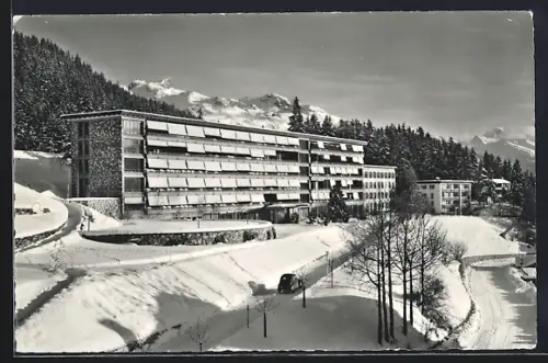AK Montana, Hotel Bernois Bellevue en hiver