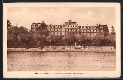 AK Genève, Le Plais de la Société des Nations