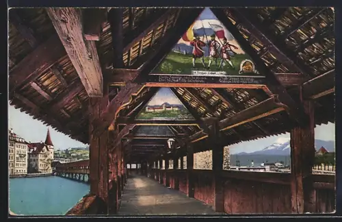 AK Luzern, Kapellbrücke