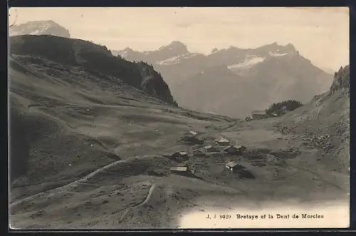 AK Bretaye, Panorama et la Dent de Morcles