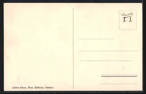 AK Aigle, Panorama et le Château