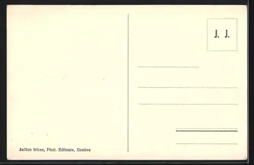 AK Corbeyrier, Panorama mit Bergen